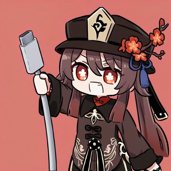 hutao chibi siêu dễ thương