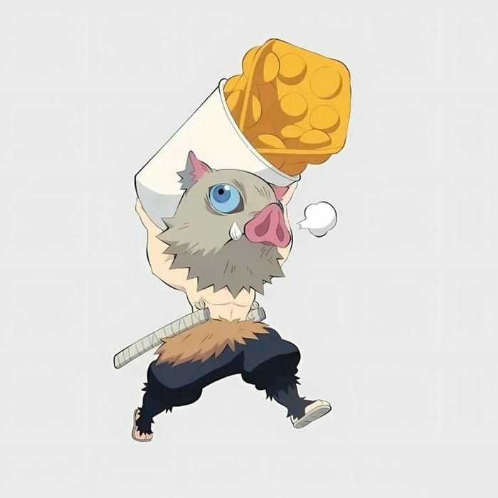 inosuke chibi cực cute