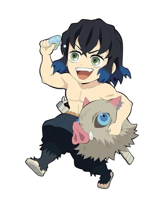 inosuke chibi đáng yêu