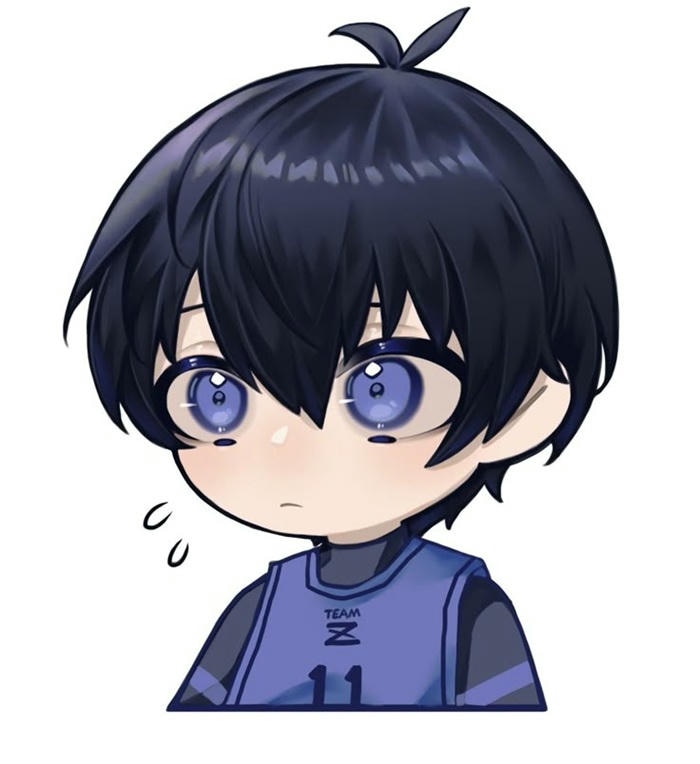 isagi chibi cute nhất