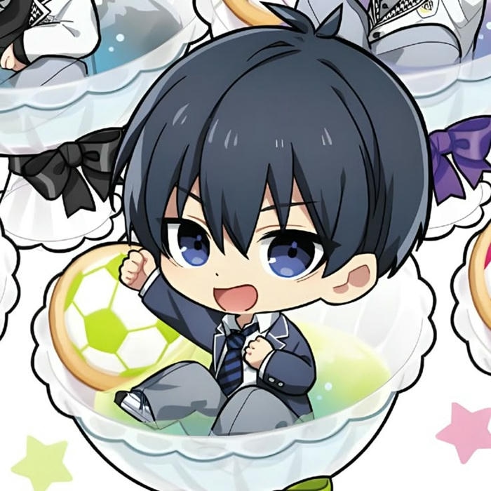 isagi chibi siêu đẹp