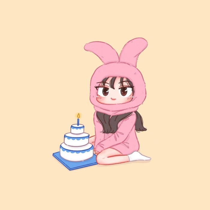 jennie chibi cực dễ thương