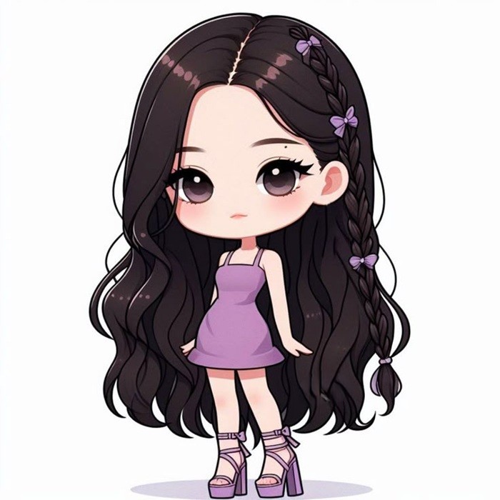 jennie chibi cực đẹp