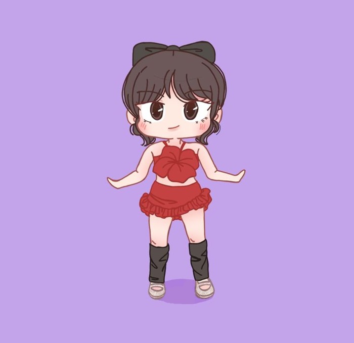 jennie chibi cực xinh