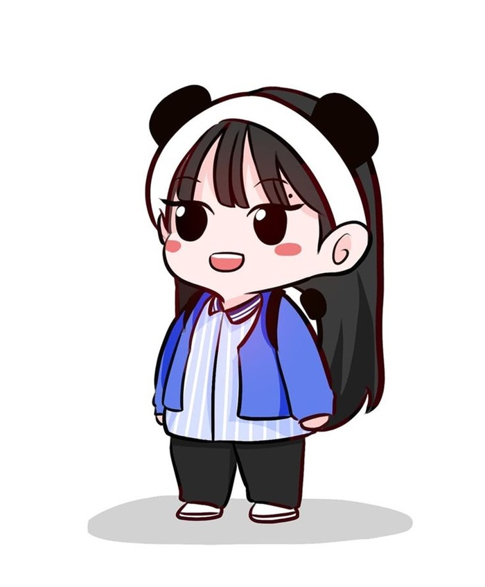 jennie chibi cute