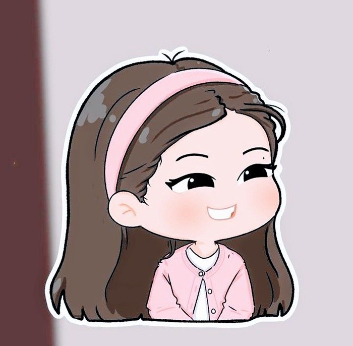 jennie chibi dễ thương cực