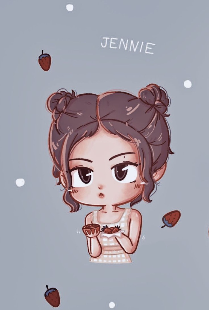 jennie chibi đẹp