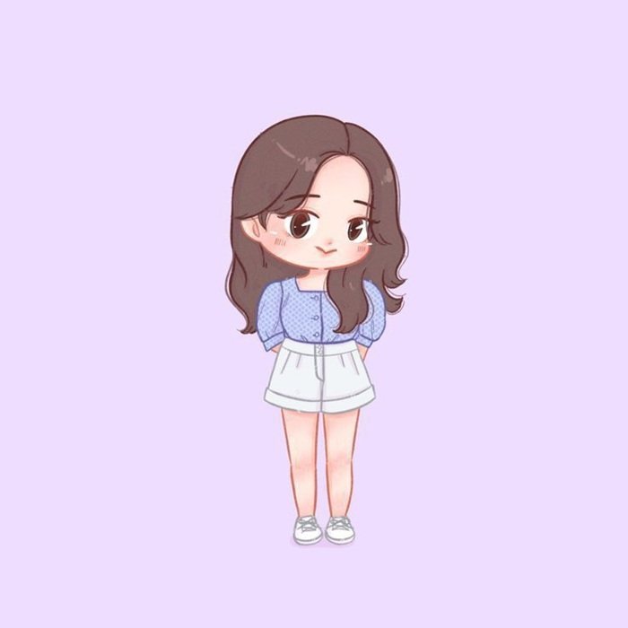 jisoo chibi siêu đáng yêu