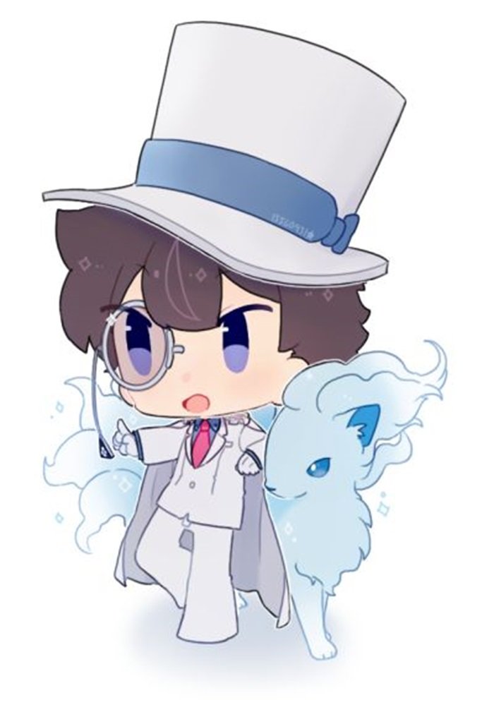 kaito kid chibi cực dễ thương