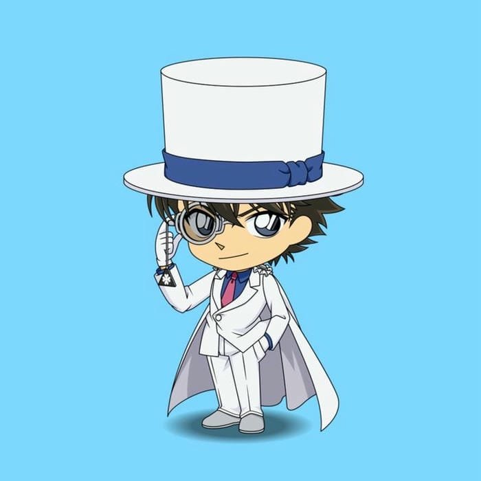kaito kid chibi cute