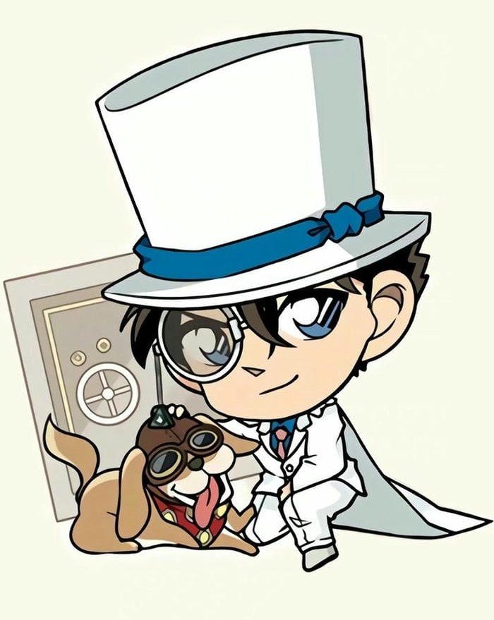 kaito kid chibi đáng yêu