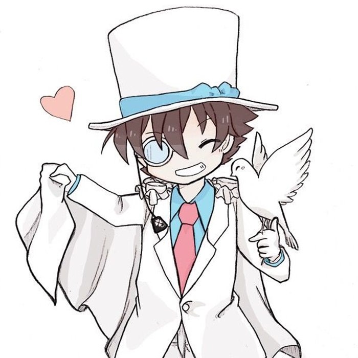 kaito kid chibi dễ thương