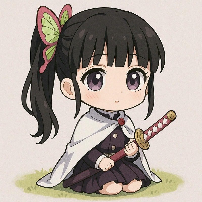 kanao chibi cầm kiến