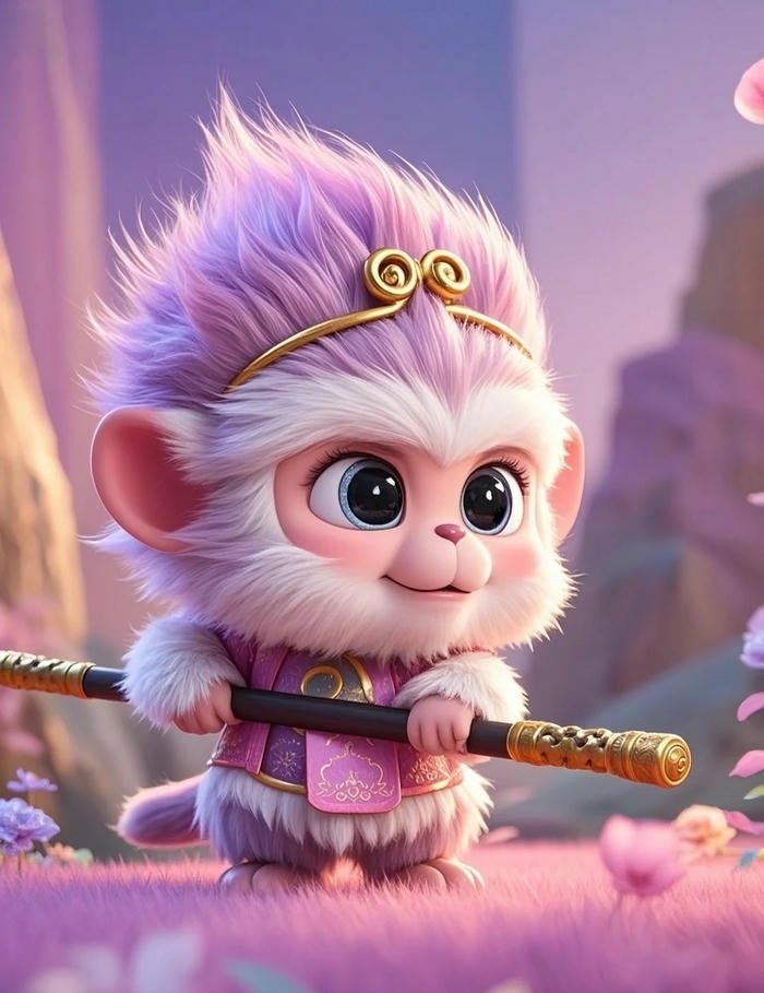khỉ chibi siêu đẹp