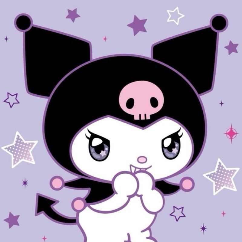kuromi anime chibi cực đẹp
