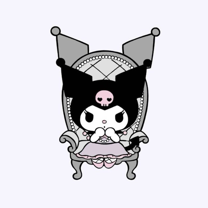 kuromi anime chibi cute