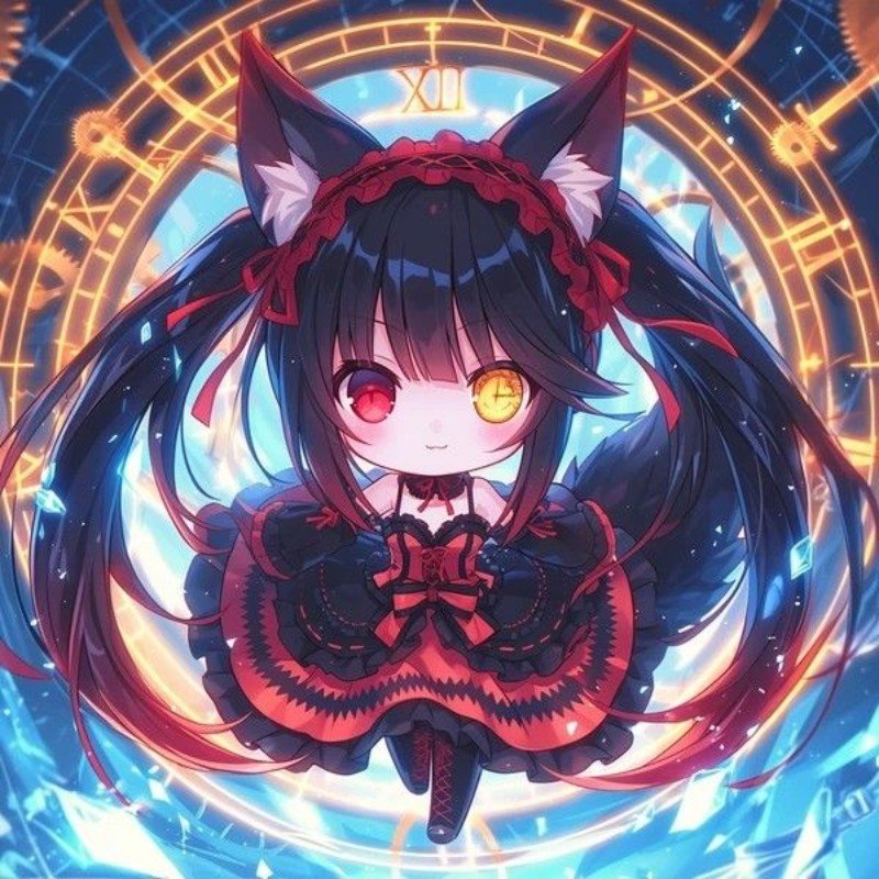 kurumi chibi 4k đẹp