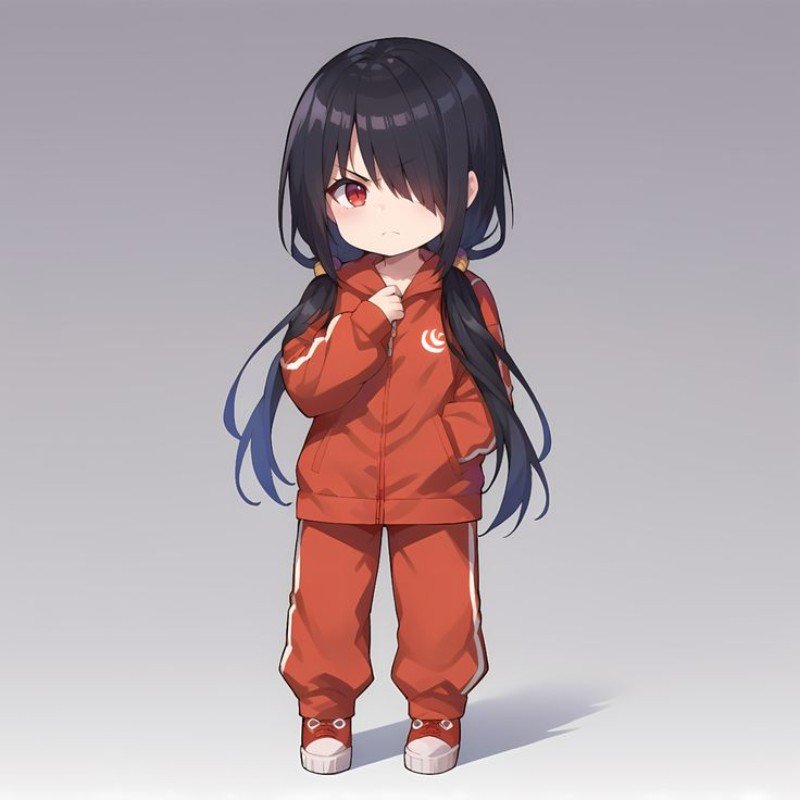 kurumi chibi che mặt