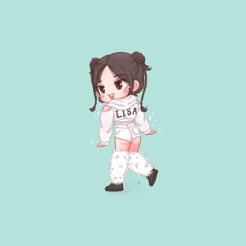 lisa chibi dễ thương nhất