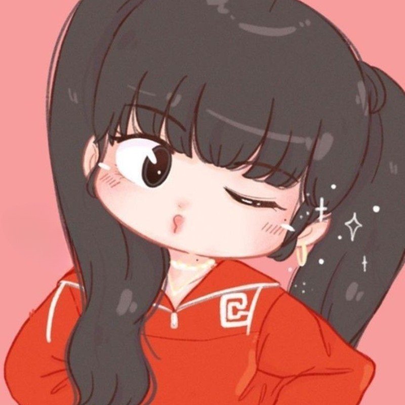 lisa chibi nháy mắt