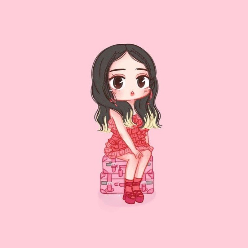 lisa chibi siêu cute