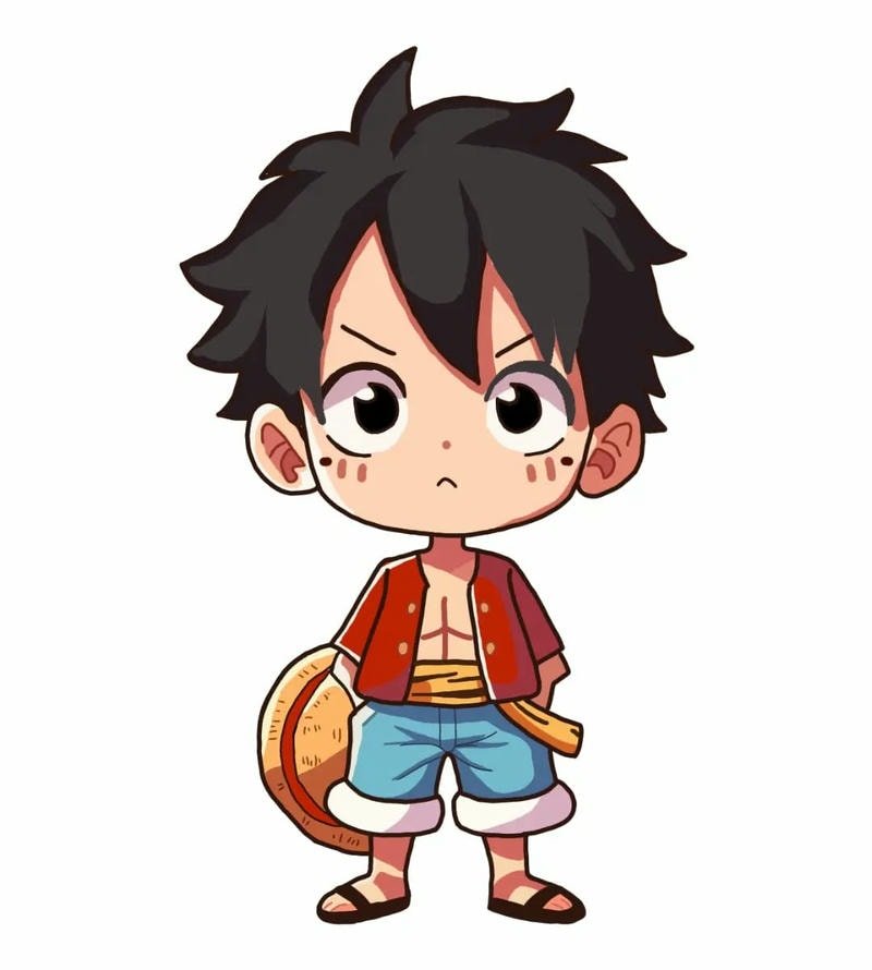 luffy chibi 3d