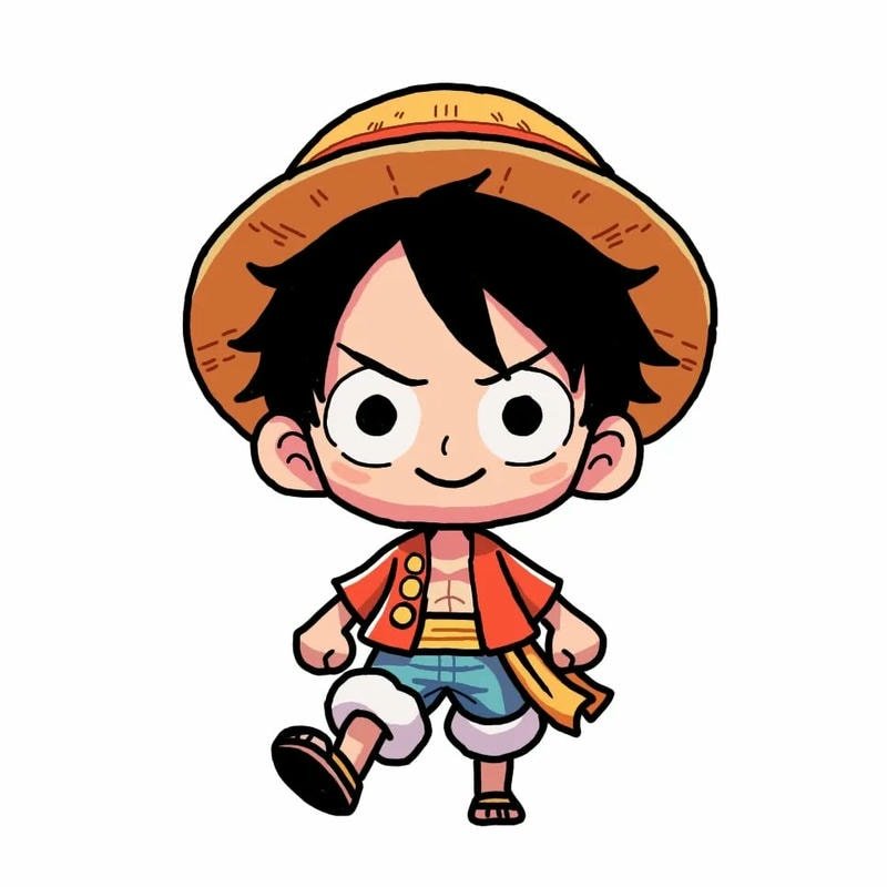 luffy chibi 4k