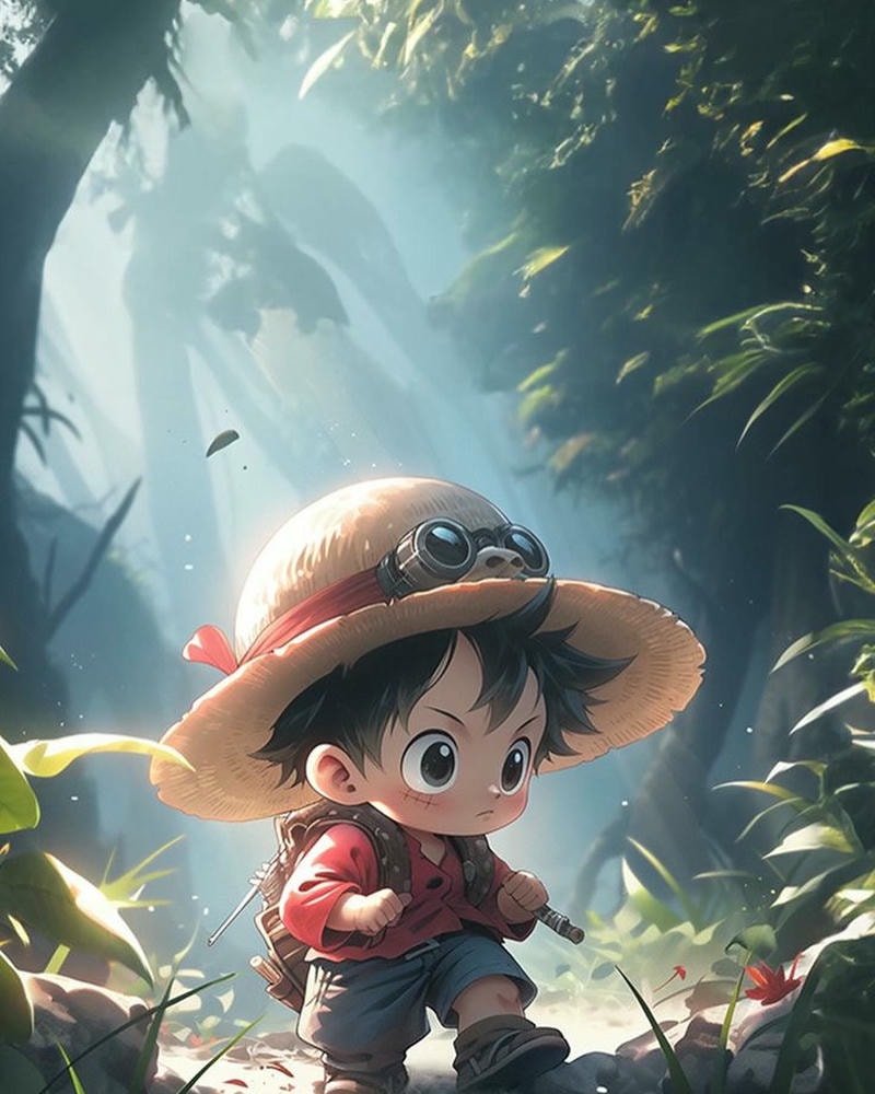 luffy chibi đẹp nhất