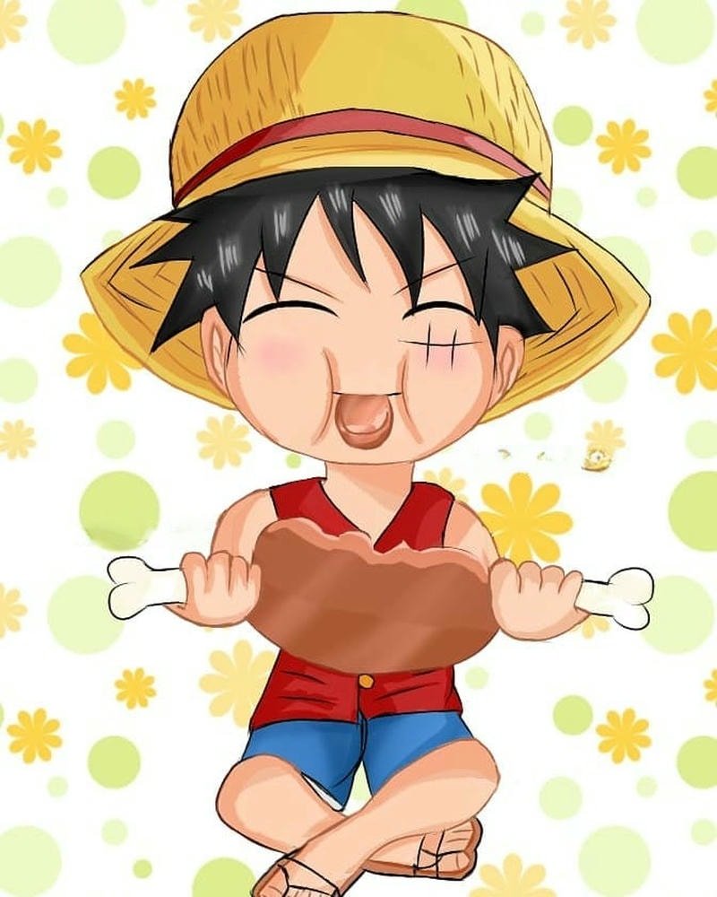 luffy chibi hd