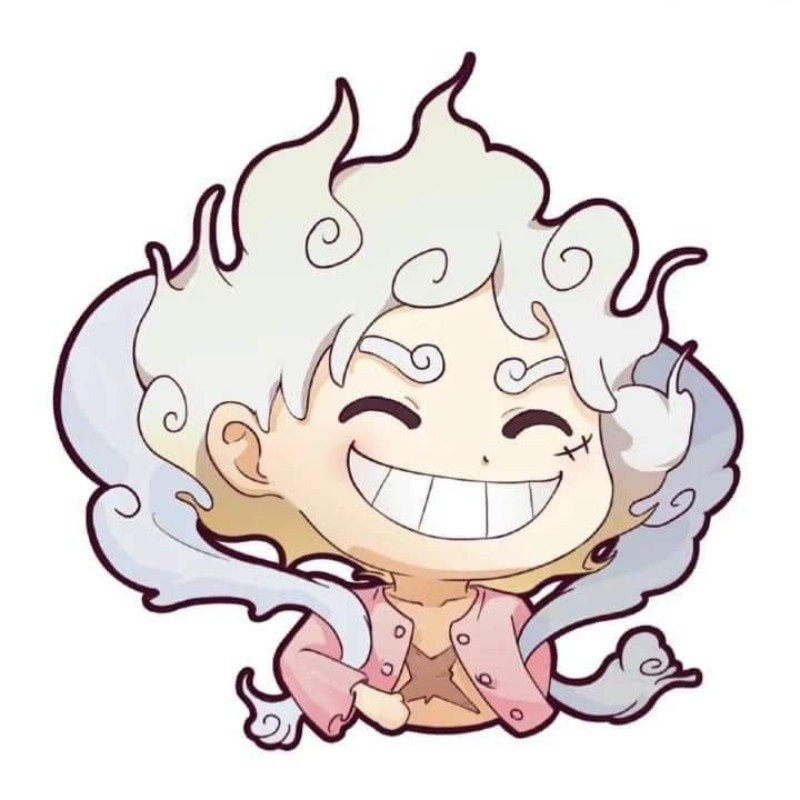 luffy gear 5 chibi