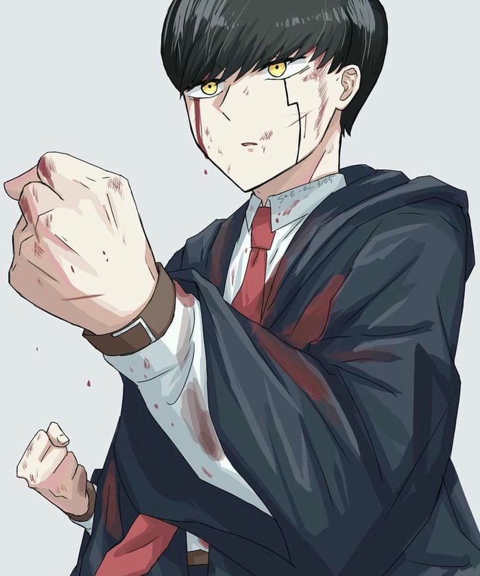 mashle chibi chất