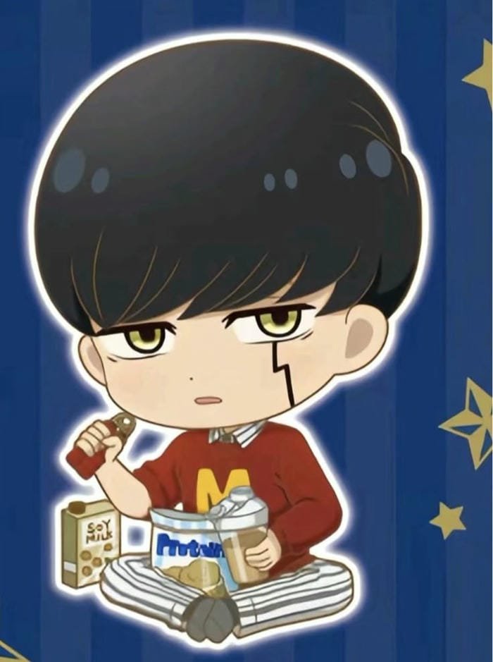 mashle chibi dễ thương nhất