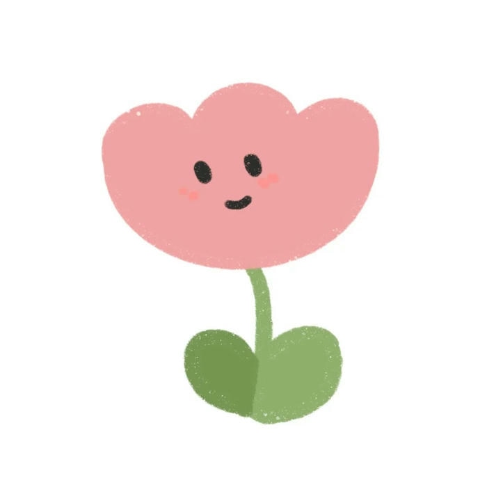 mẫu hoa tulip chibi đẹp cực