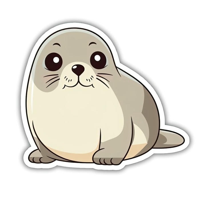 mẫu sticker chibi đáng yêu