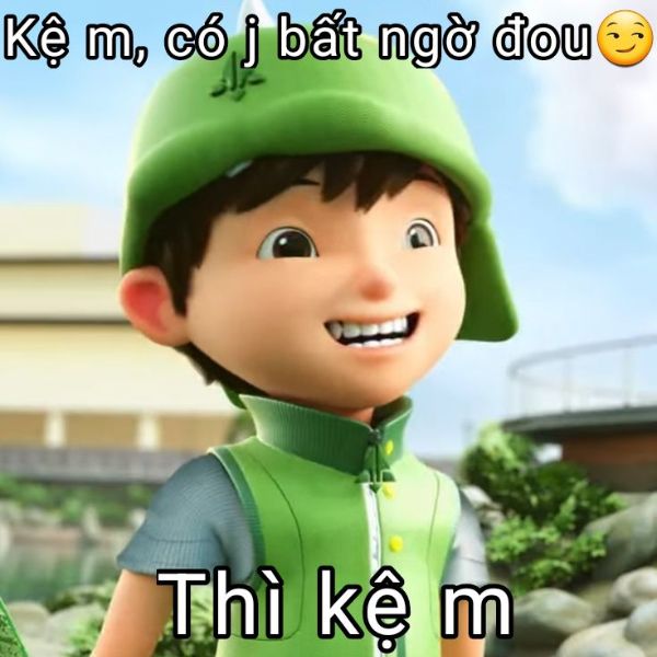 meme bất ngờ hoạt hình