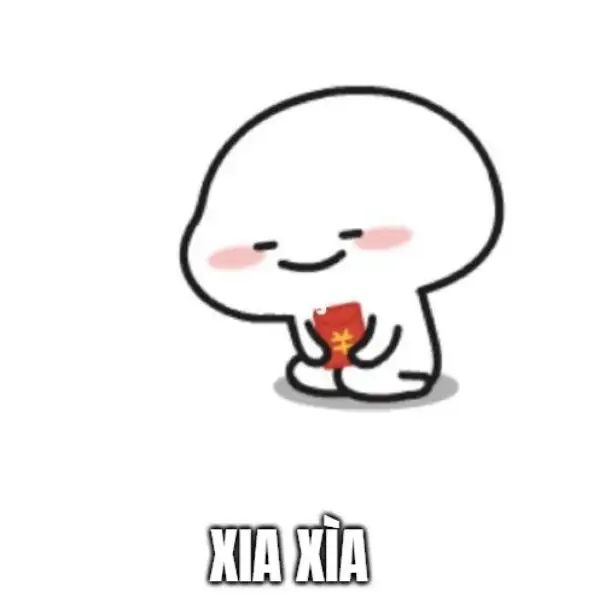 meme cảm ơn xia xìa