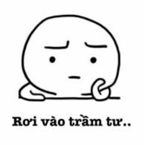 meme chê trầm tư