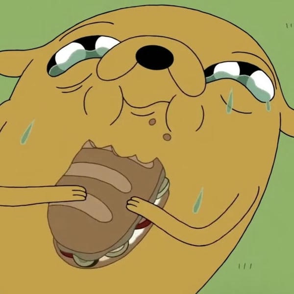meme crying cartoon
