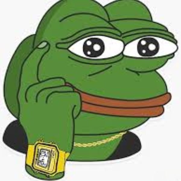 meme frog chỉ chán