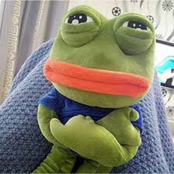 meme frog mắt nổ mắt xịt