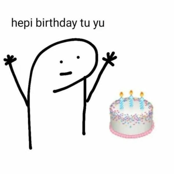 meme happy birthday chế bựa