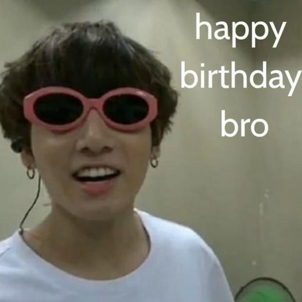 meme happy birthday jungkook