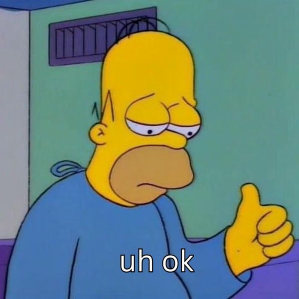 meme ok simpson