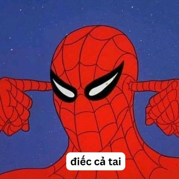 meme spiderman siêu hài hước