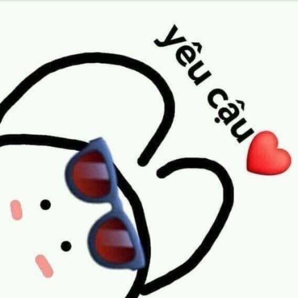 meme tình yêu cậu