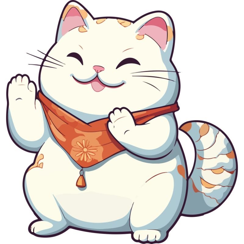 mèo chibi cute