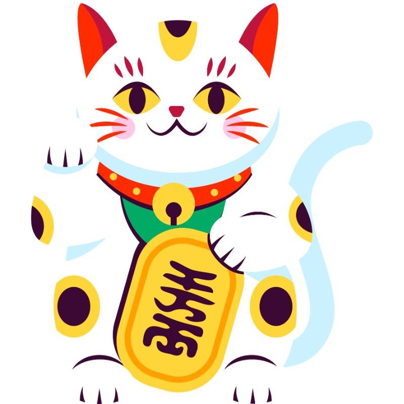 mèo chibi dễ thương