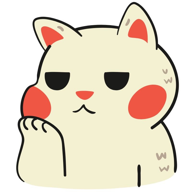 mèo chibi hd