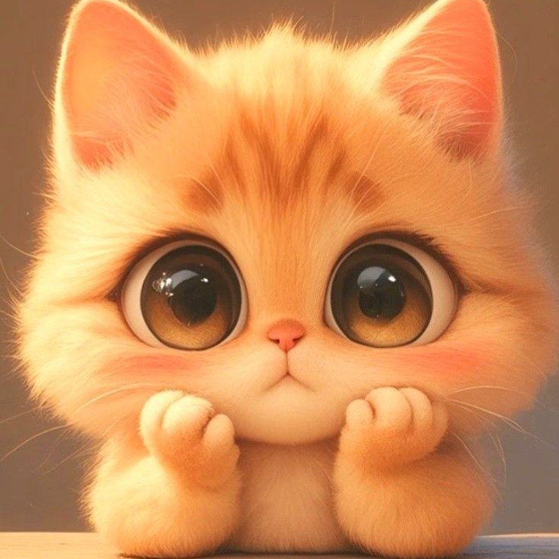 mèo con chibi cực đẹp