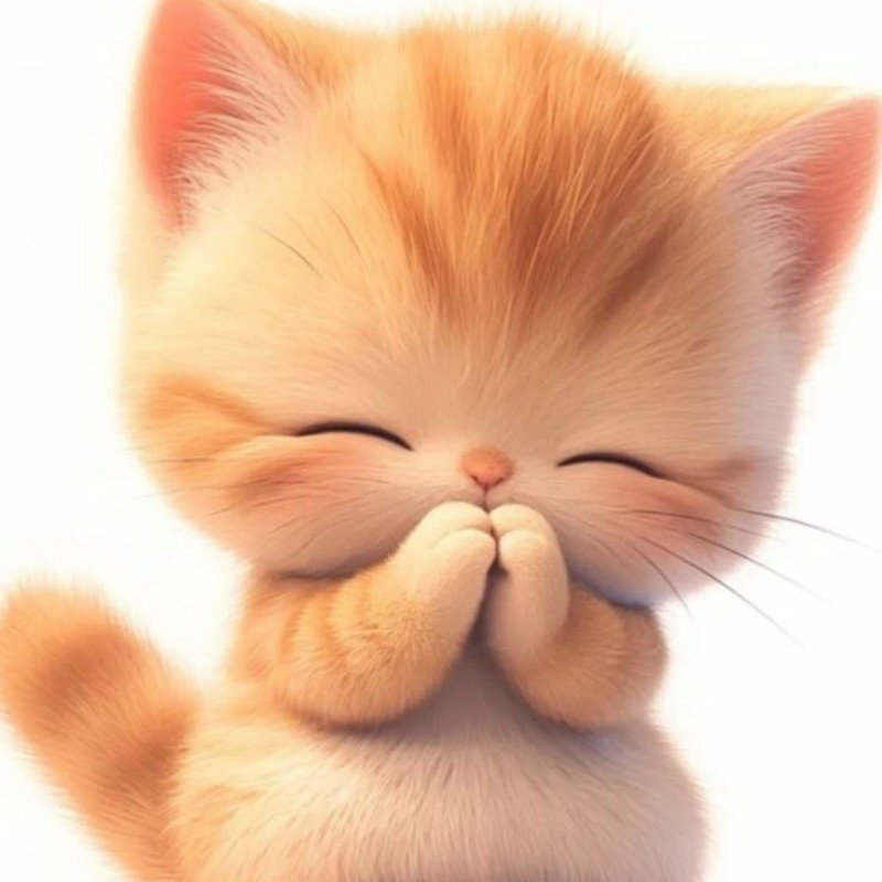 mèo con chibi siêu đẹp